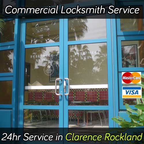 Commercial locksmith service in Clarence Rockland
