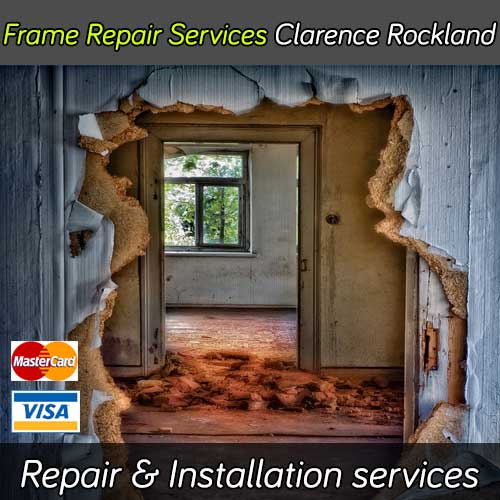 Door frame repair service in Clarence Rockland